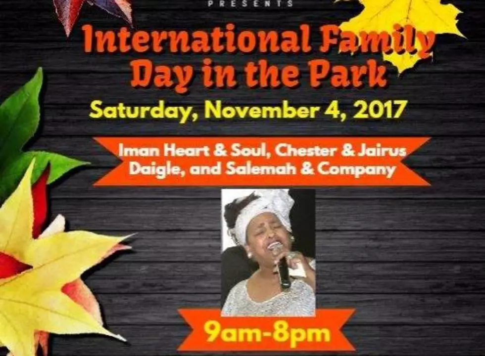 International Family Day in the Park &#8212; This Saturday