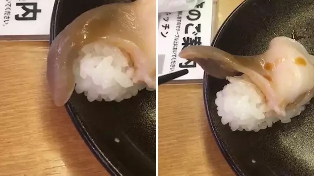 Sushi Comes Alive On Plate [WATCH]