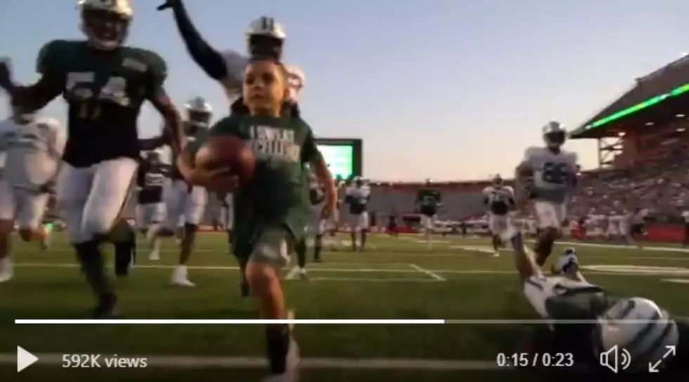 A 6-Year-Old Cancer Survivor Got A TD Against The New York Jets