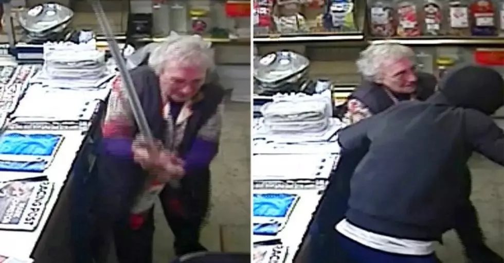 A Grandma Fights Off A Robber With Her Cane