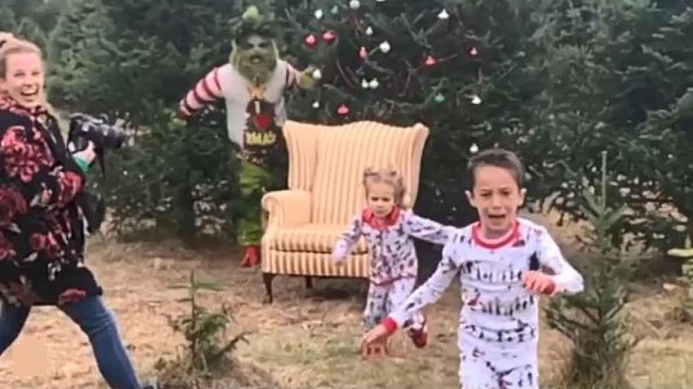 Watch The Grinch Scare The Christmas Out Of Two Kids