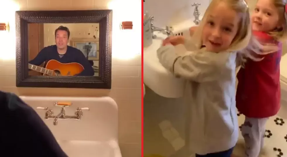 Jimmy Fallon Wrote A &#8216;Wash Your Hands&#8217; Song For Daughters