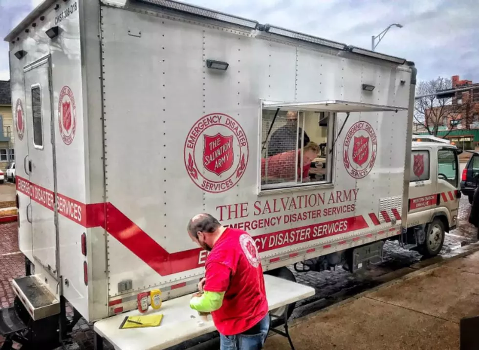 Salvation Army Canteen Locations for Friday, Sept 4