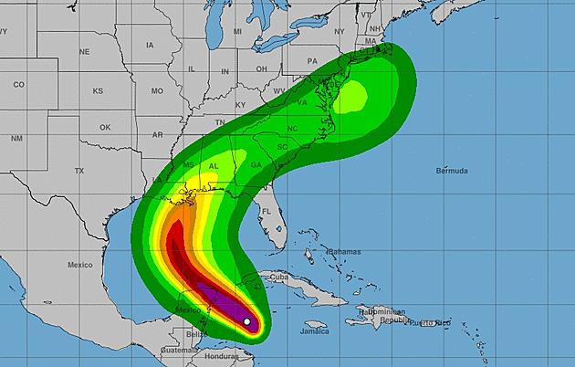Zeta Forecast To Be Category 1 Hurricane At Landfall