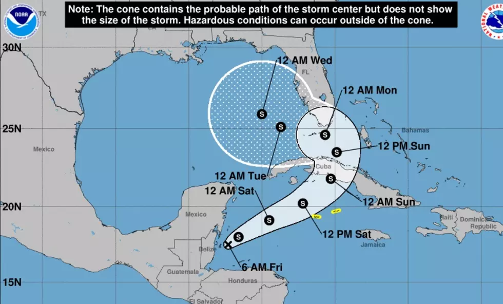 Could TS Eta Make It To Louisiana?