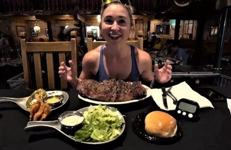 Woman Demolishes 72oz Steak Challenge In Amarillo, Texas
