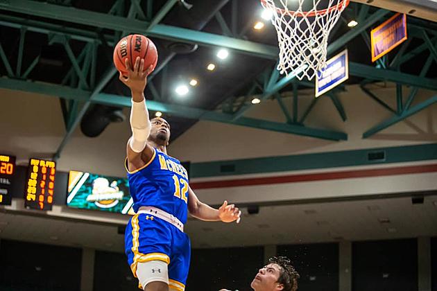 Men's Gold McNeese State Cowboys Basketball Jersey