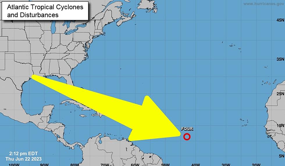 Is Tropical Depression Four Heading For Louisiana?
