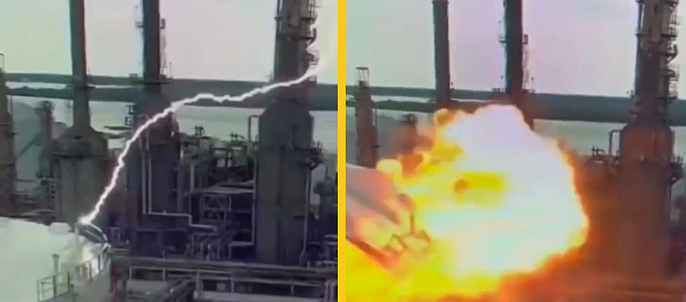 Watch The Calcasieu Refining Plant Explosion In Lake Charles