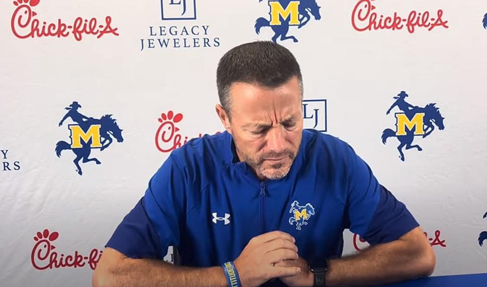 McNeese Head Football Coach Goff Press Conference Addresses Alcorn St. Game