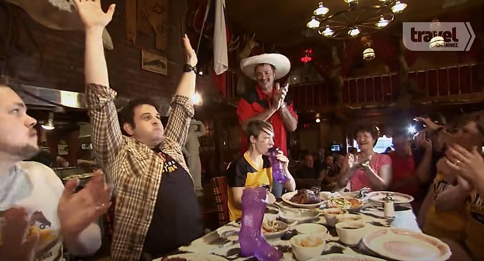 Texas Restaurants Featured On Man vs Food TV Show