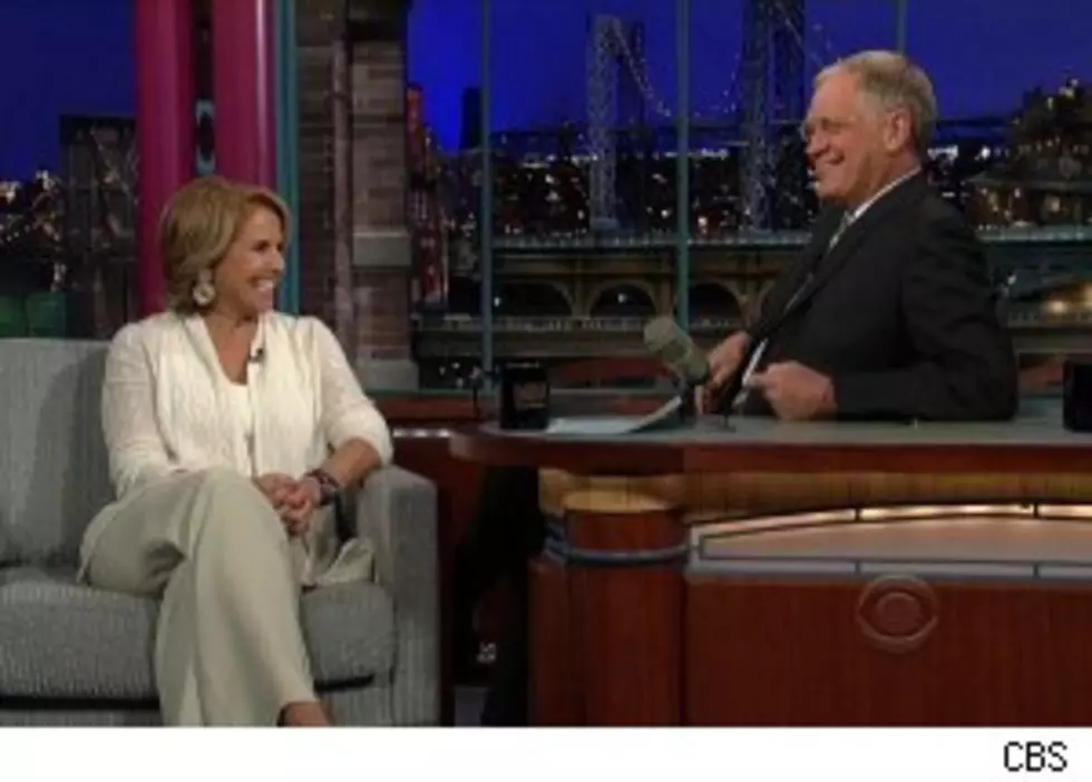 Letterman Tries to Convice Katie Couric To Stay At CBS [Video]