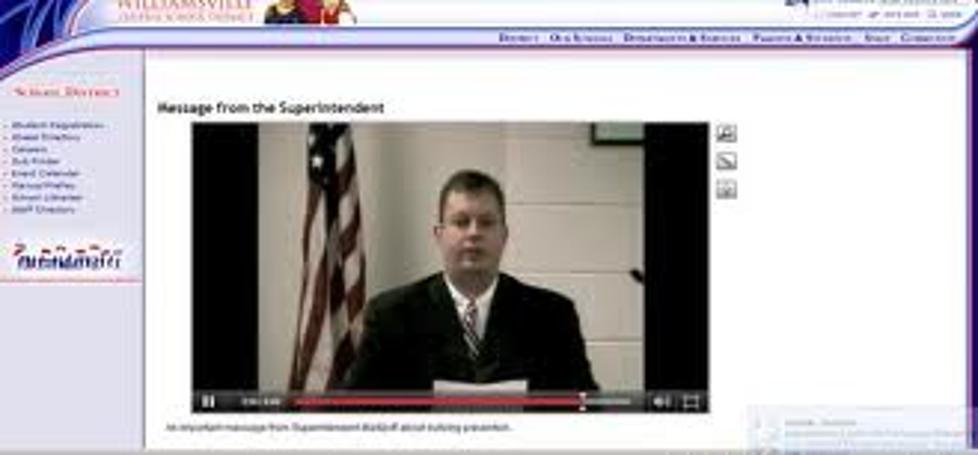 Williamsville School Superintendent’s Anti Bullying Message [Video]