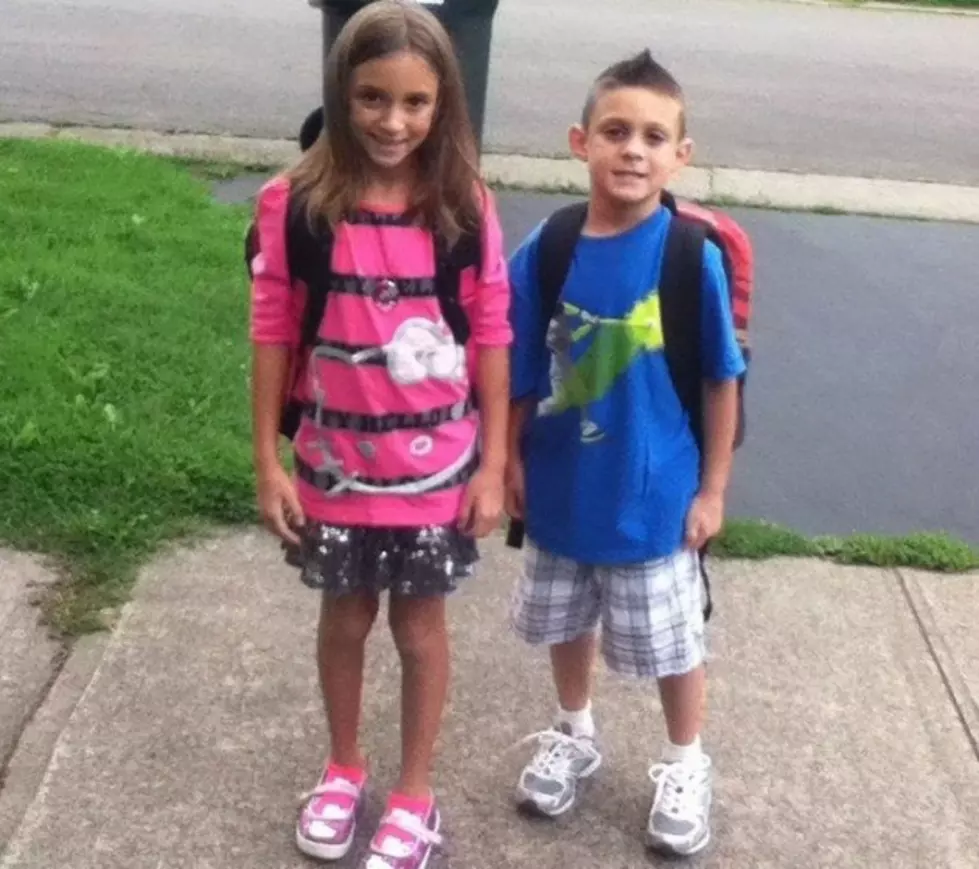 A Picture From Brian&#8217;s Kids&#8217; First Day of School &#8212; Share Yours With Us!