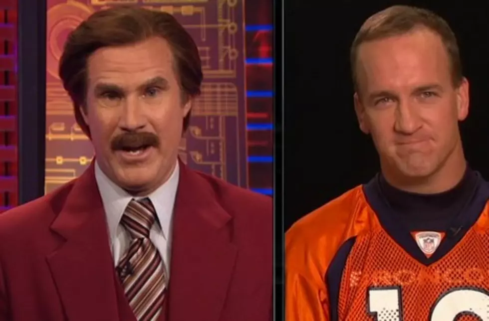 Ron Burgundy Interviews Peyton Manning [VIDEO]