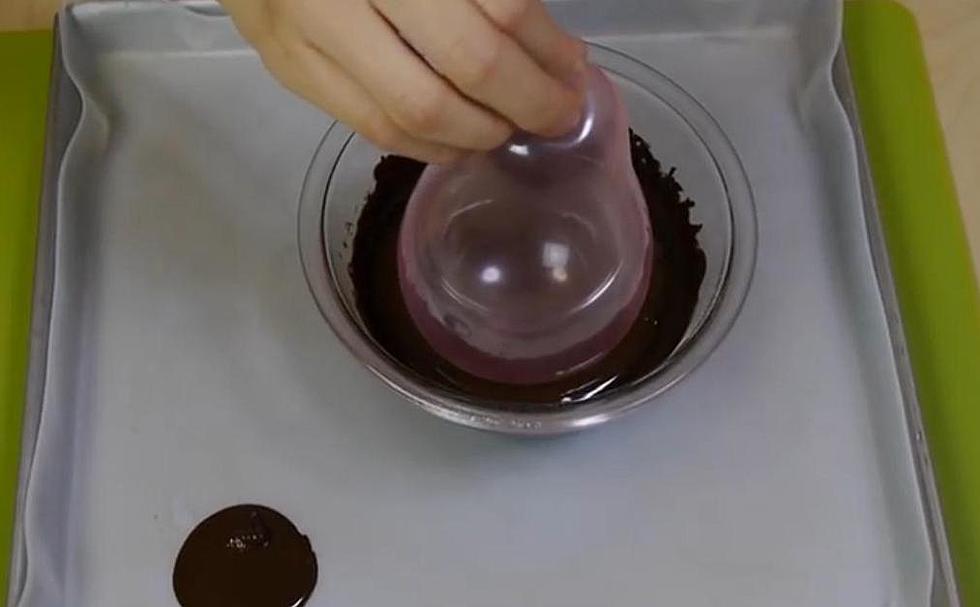 How To Make Chocolate Cups With Balloons [VIDEO]