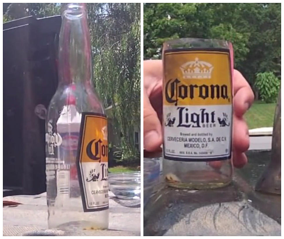How To Make A Drinking Glass Out Of A Beer Bottle [VIDEO]