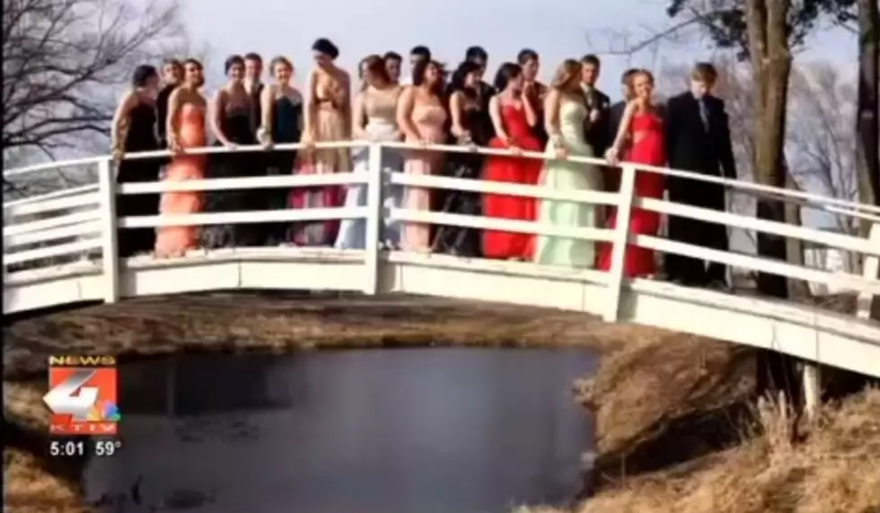 Prom Bridge Collapse [VIDEO]