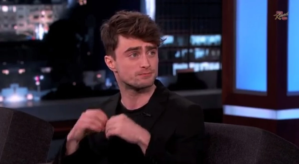 Daniel Radcliffe In Buffalo, Talks To Jimmy Kimmel About The Bills, Wings +  Grammar! [VIDEO]