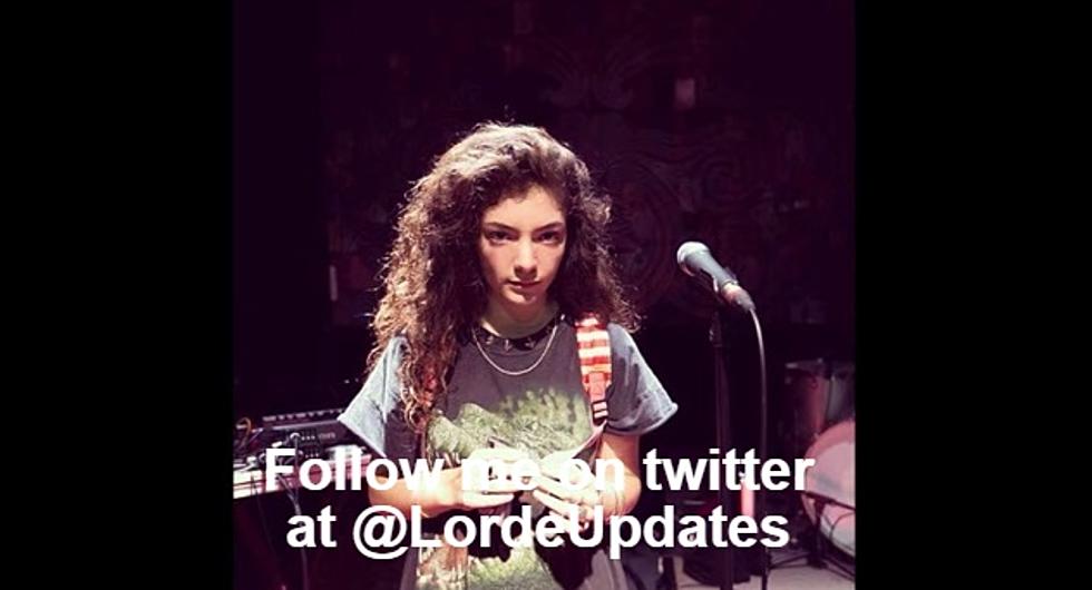 Young Lorde Sings [VIDEO]