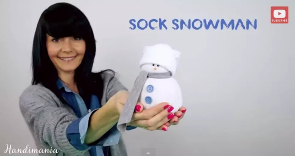 Sock Snowman! [VIDEO]
