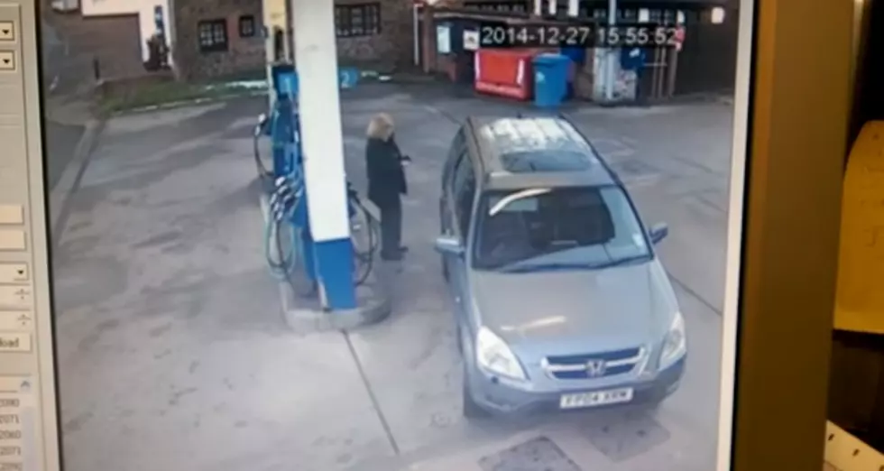 Woman Can’t Remember What Side The Gas Tank Is On — Hilarity Ensues [VIDEO]