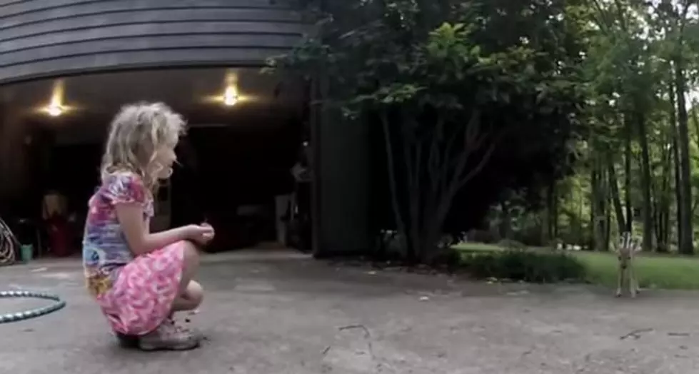 Amazing! This Fawn Just Walks Up Out Of Nowhere To Welcome Family Home [VIDEO]