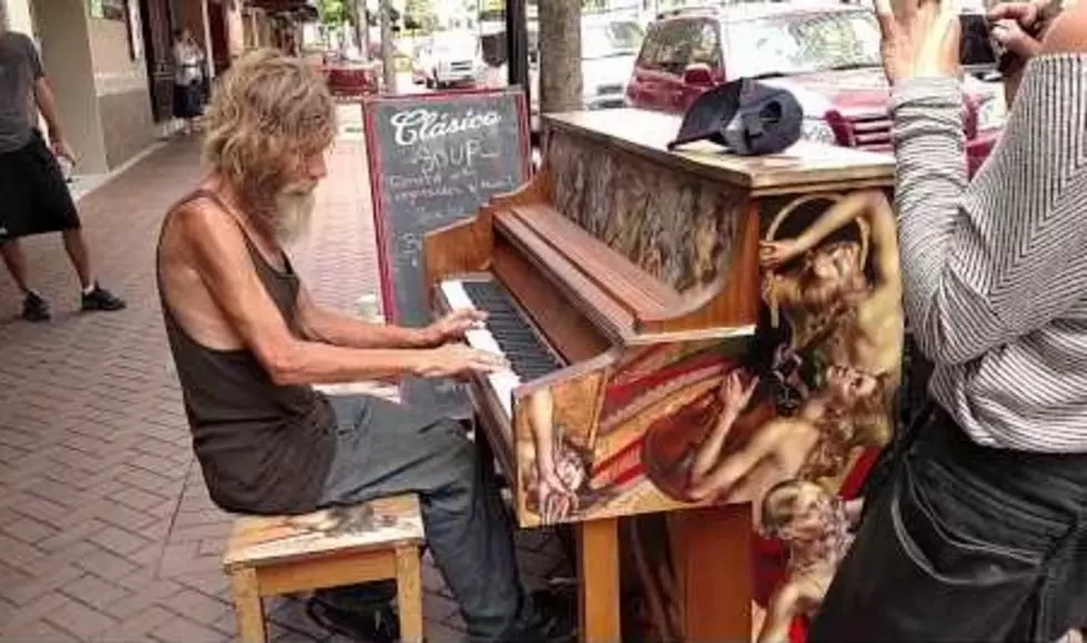 Homeless Piano Player