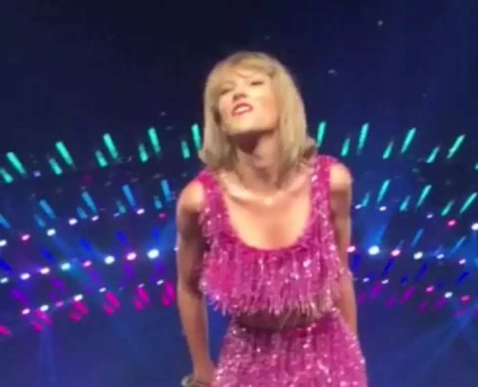 Watch Taylor Swift Say &#8216;I Love You&#8217; To Calvin Harris On Stage [VIDEO]