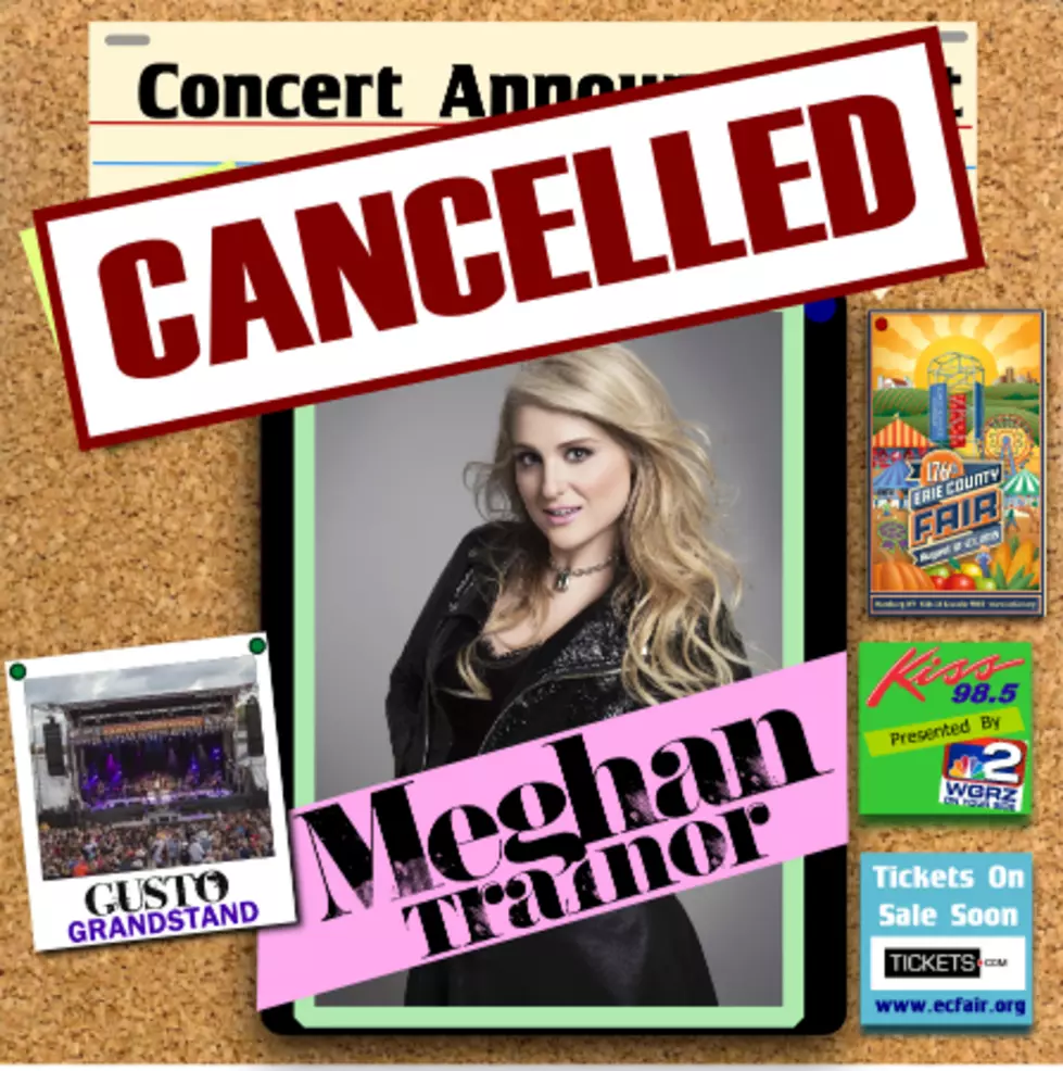 Meghan Trainor Cancels Show at Erie County Fair