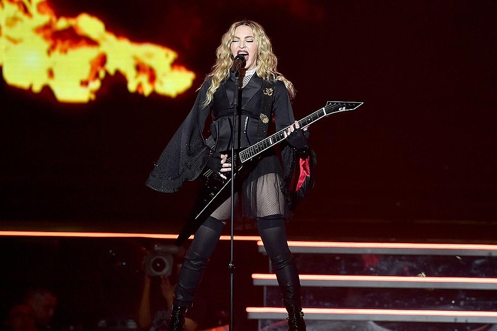 Madonna Pauses For Paris
