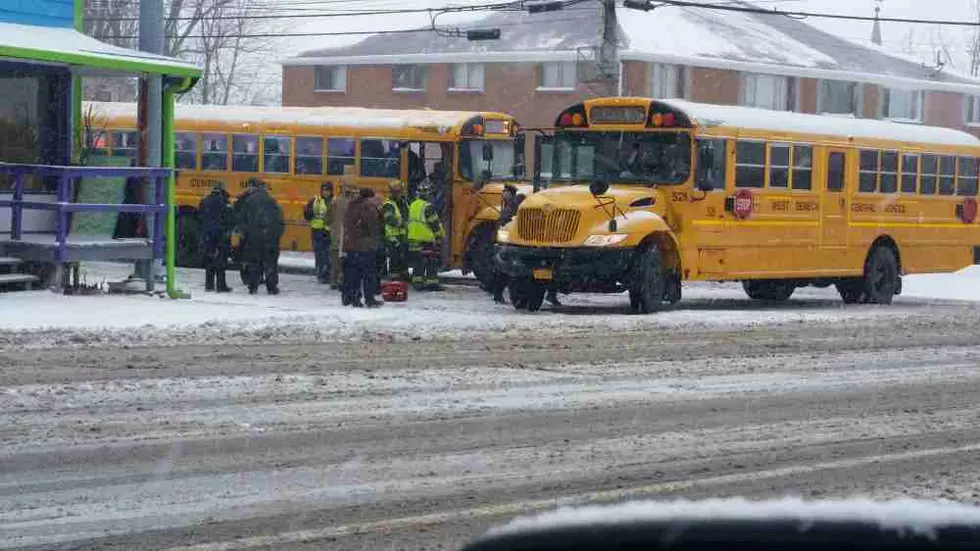 Bus Accident In W. Seneca