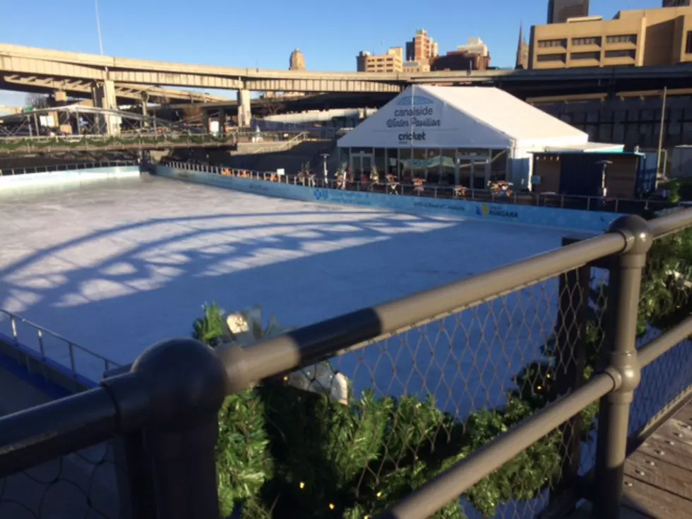 Canalside Ice Skating Opening On Black Friday