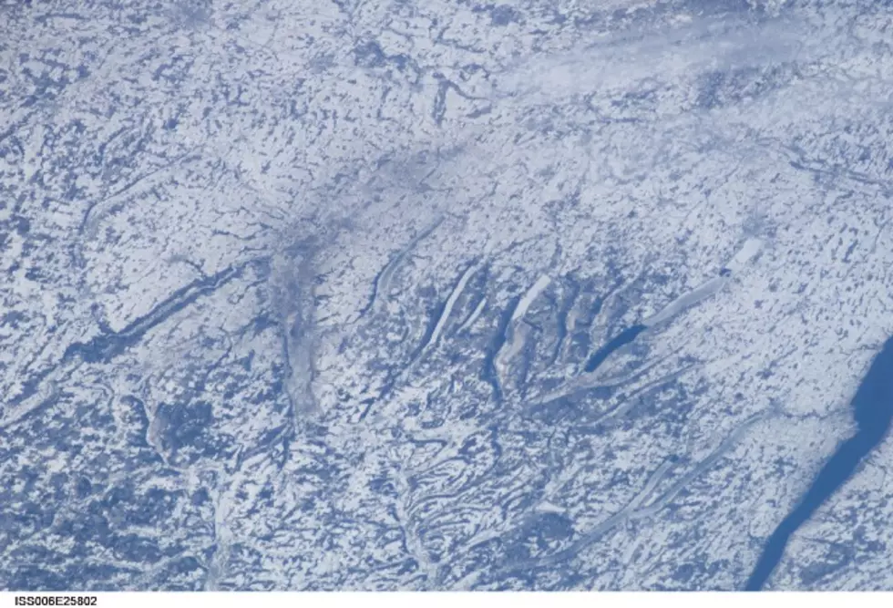 Letchworth State Park Viewed From Space From the ISS