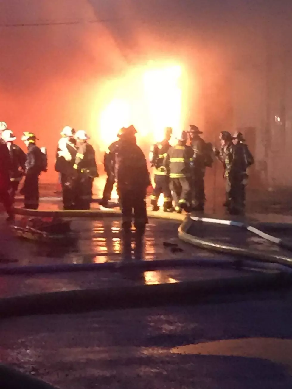 Industrial Fire In Newstead