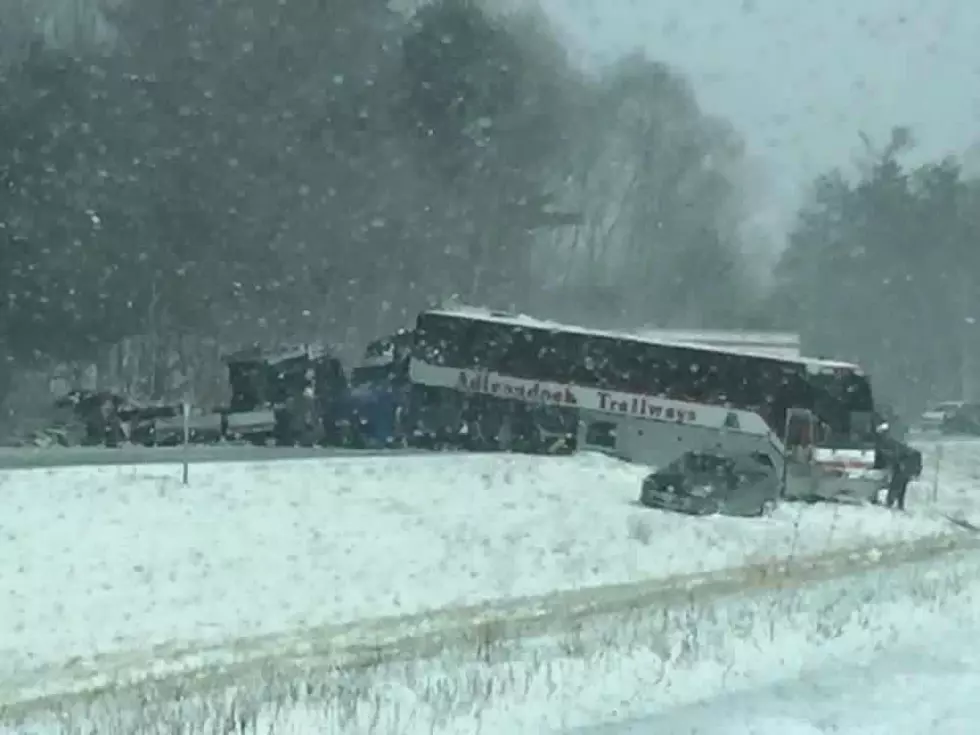 New York State Police Had to Rush to This 30-Car Pile-Up Due to Snow Sunday