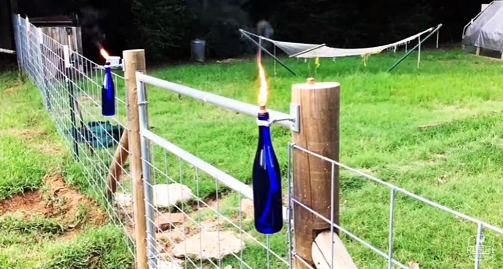 Buffalo Summer DIY: Wine Bottle Citronella Candle