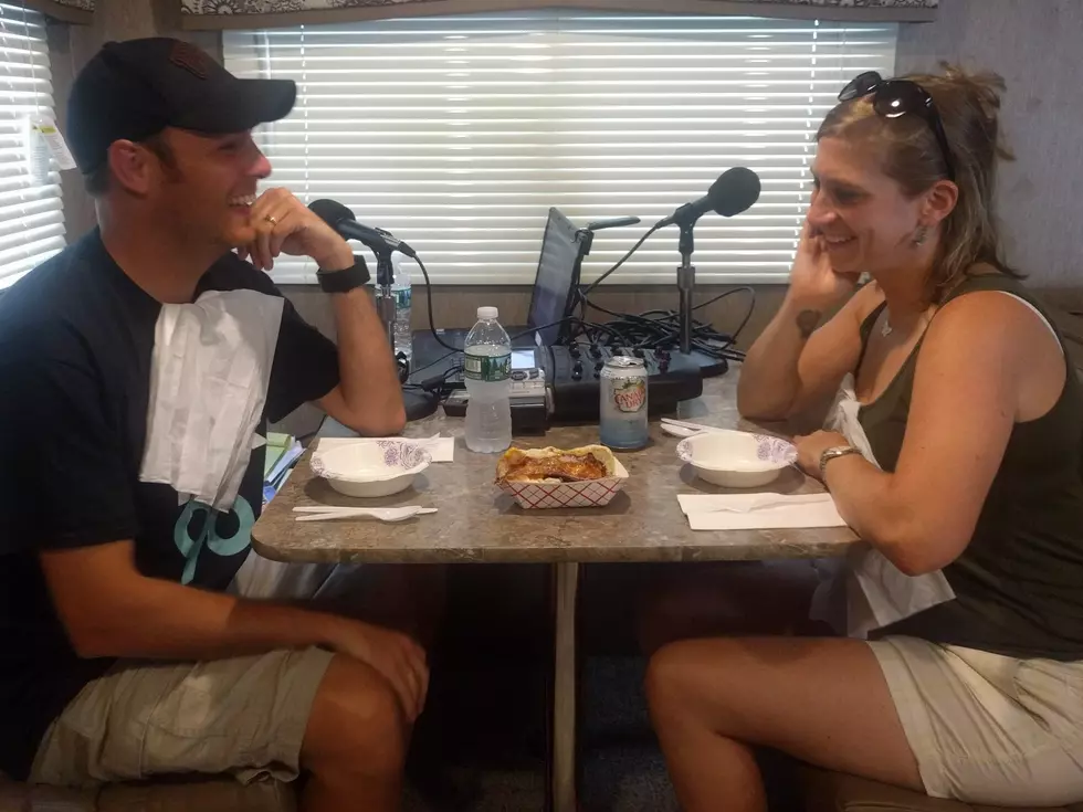 Watch Laura Daniels and Tony P Share an Intimate Dinner at Erie County Fair