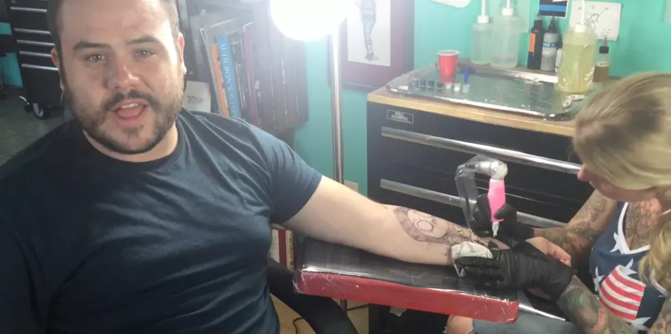 Watch Eric Jordan Get New Tattoo and Answers Your Questions [VIDEO]