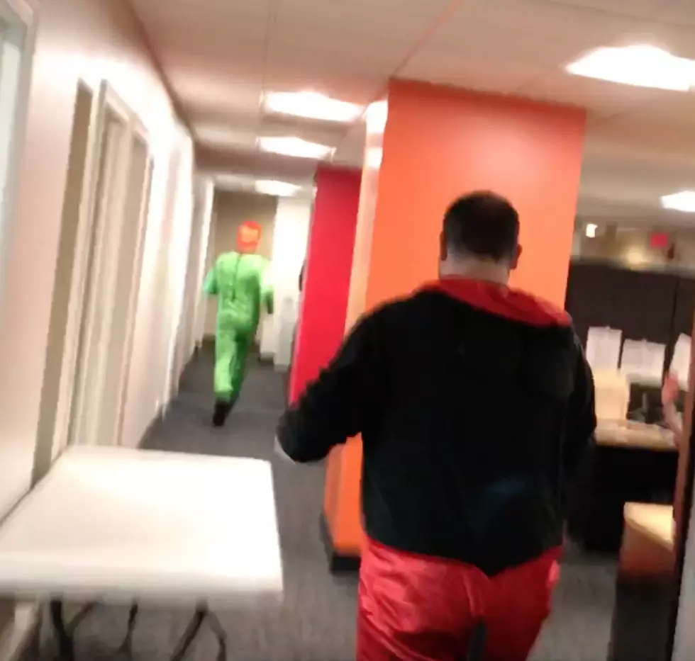Watch Eric Jordan Chase Screaming Tony P Around with Fake Spider