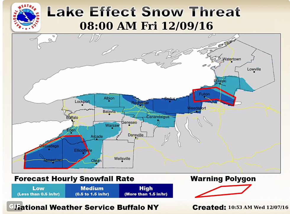 Winter Arrives This Week! The Latest Lake-Effect Storm Predictions