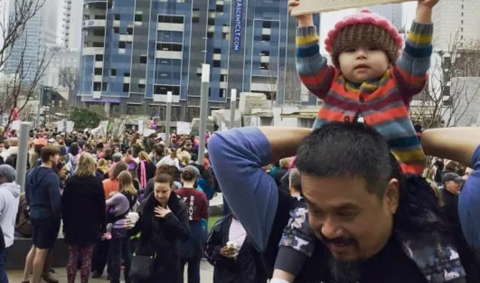 Adorable Toddler Has The Best Sign At The Women’s March
