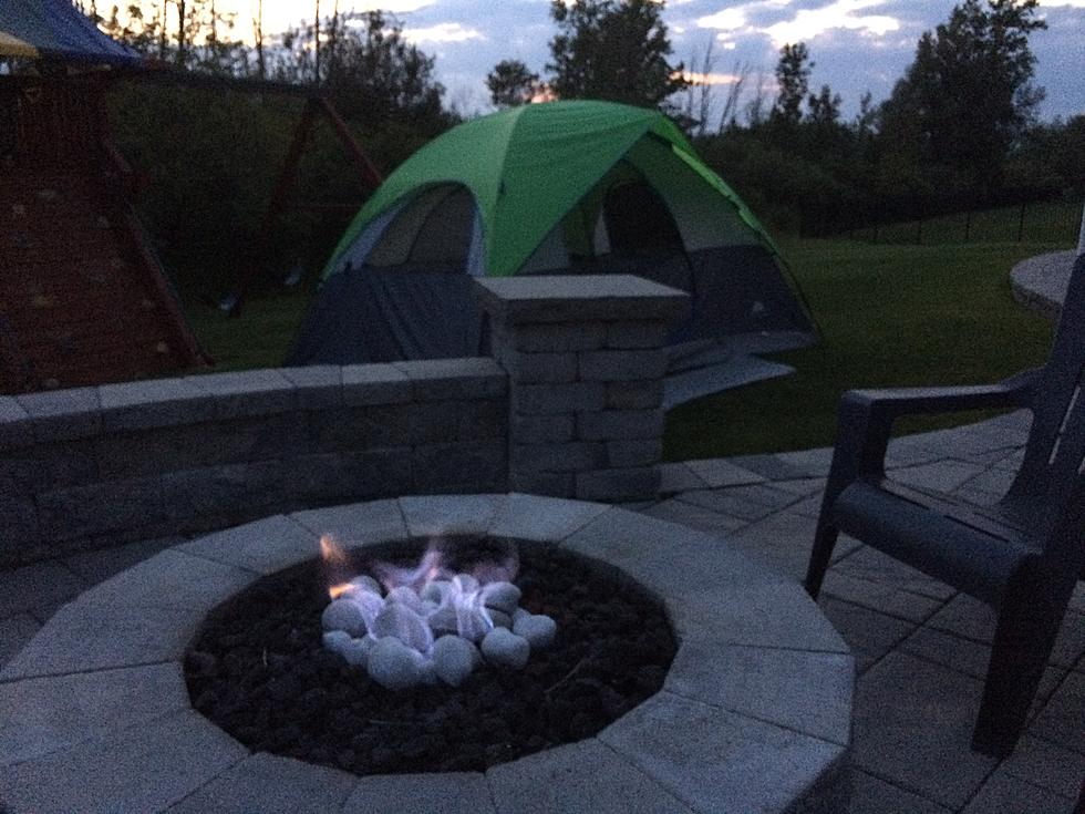 Summer Bucket List: Tony P Goes Backyard Camping [PHOTOS]