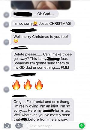 When You Send A Sexy Text Message To The Wrong Person