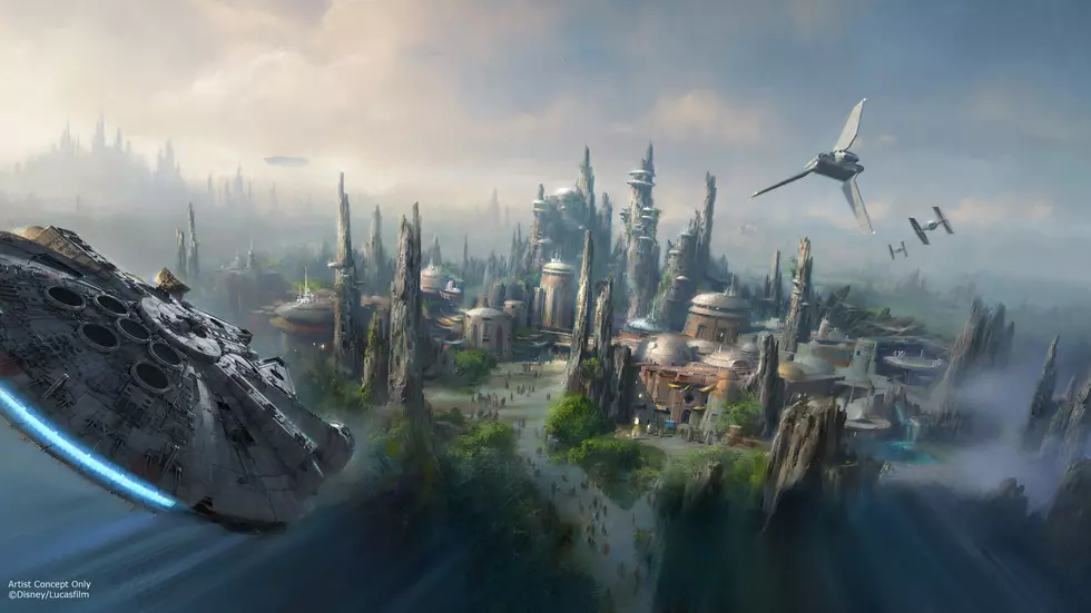 Check Out This Drone Cam Footage of Disney&#8217;s New Star Wars Land