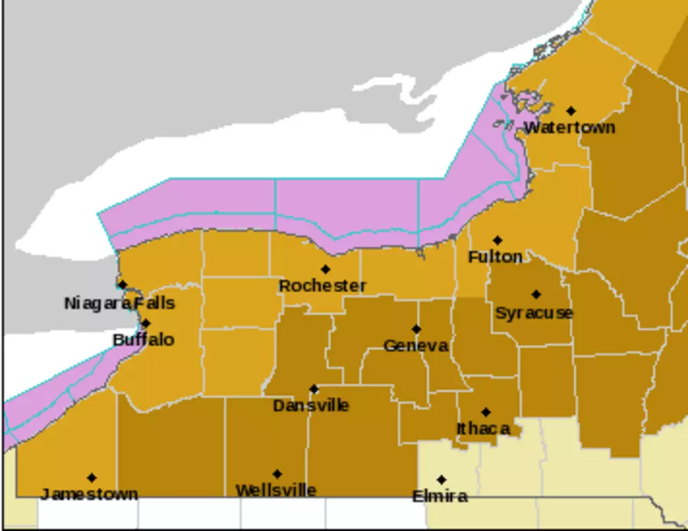 Western New York Under High Wind Warning