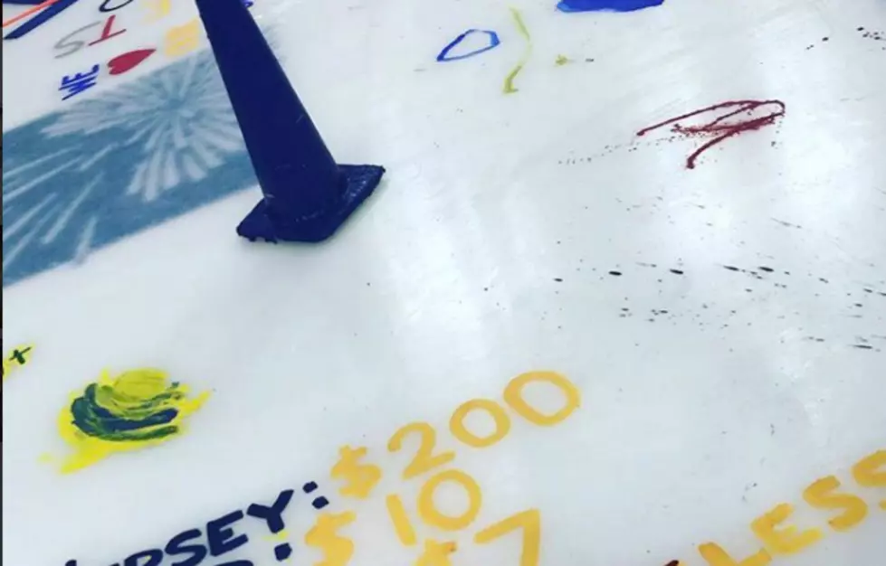 Guy Got Kicked Out Of Key Bank Center For Writing This On Sabres’ Ice [PICTURE]