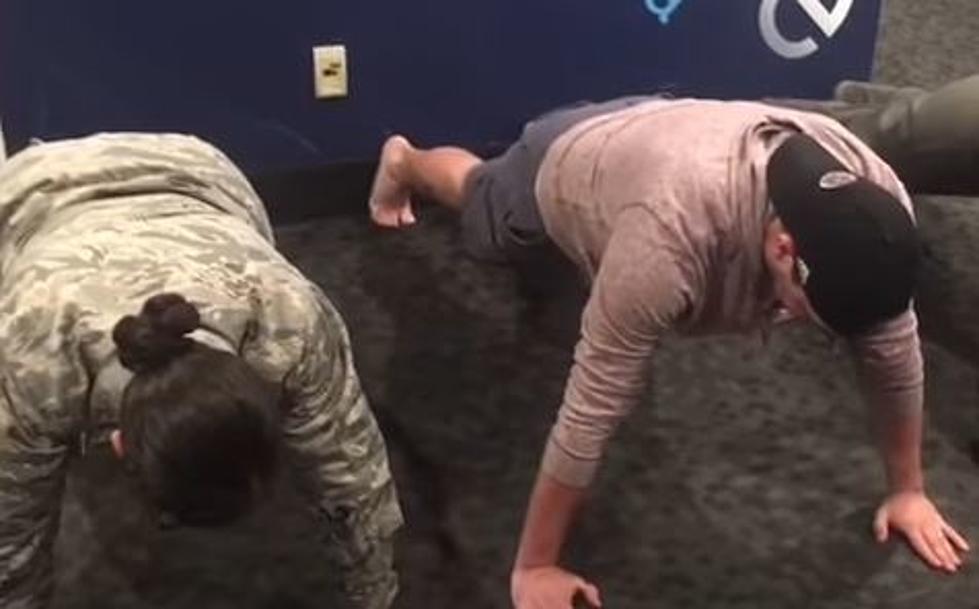 Air Force Push Up Challenge [VIDEO]
