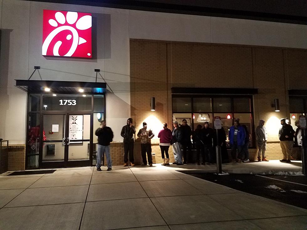 Buffalo Went CRAZY This Morning At Grand Opening Of Chick-Fil-A