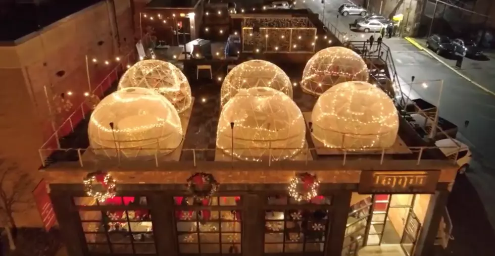 Only In Buffalo -- Rooftop Dining In Winter